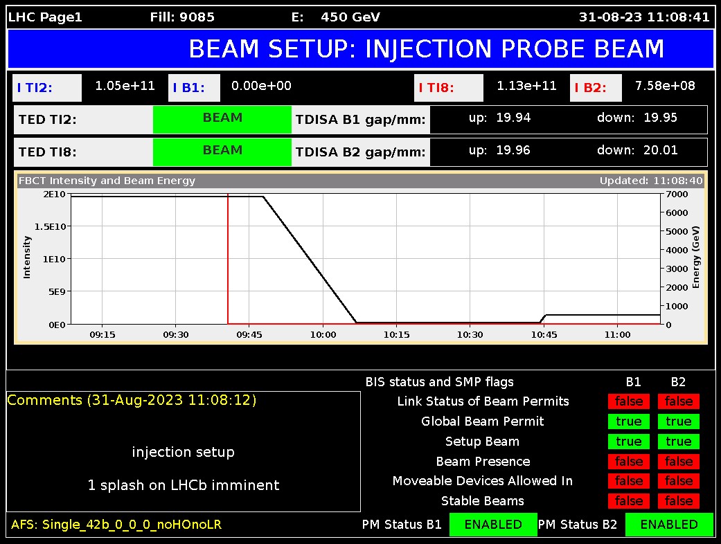 Screenshot of LHC Page 1