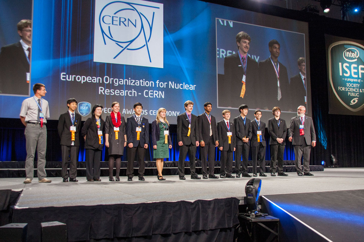 CERN welcomes Intel Science Fair winners