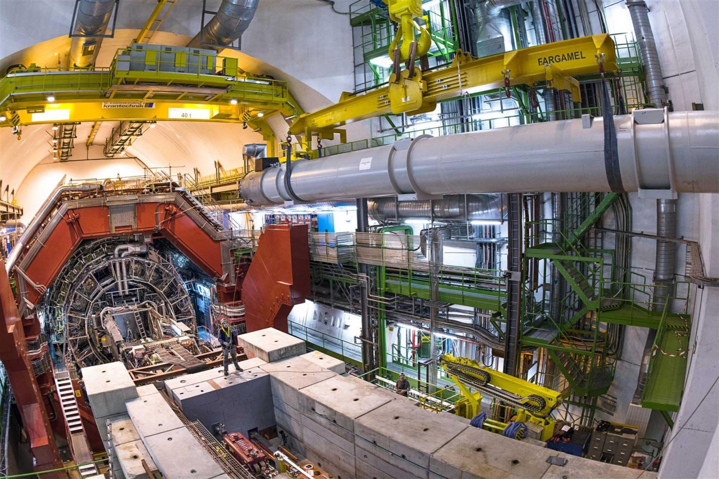 Major work to ready the LHC experiments for Run 2