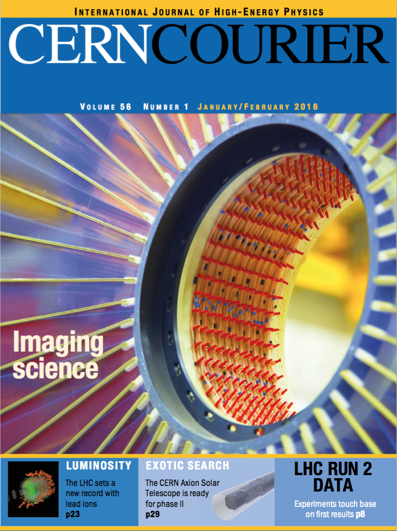 CERN Courier Volume 56, Number 1, January / February 2016 