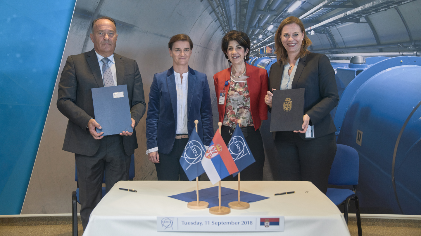 Serbia visits CERN