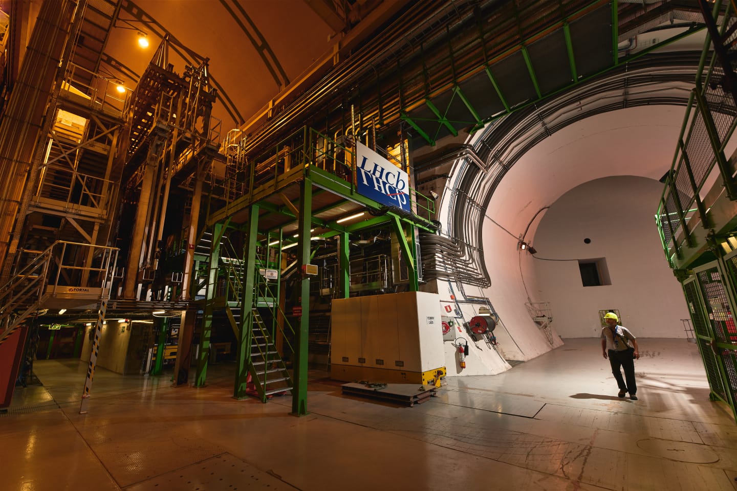 The LHCb experiment at CERN. (Image: CERN)