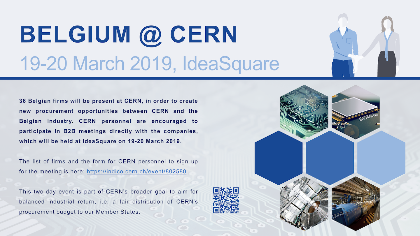 19-20 March: Belgium at CERN