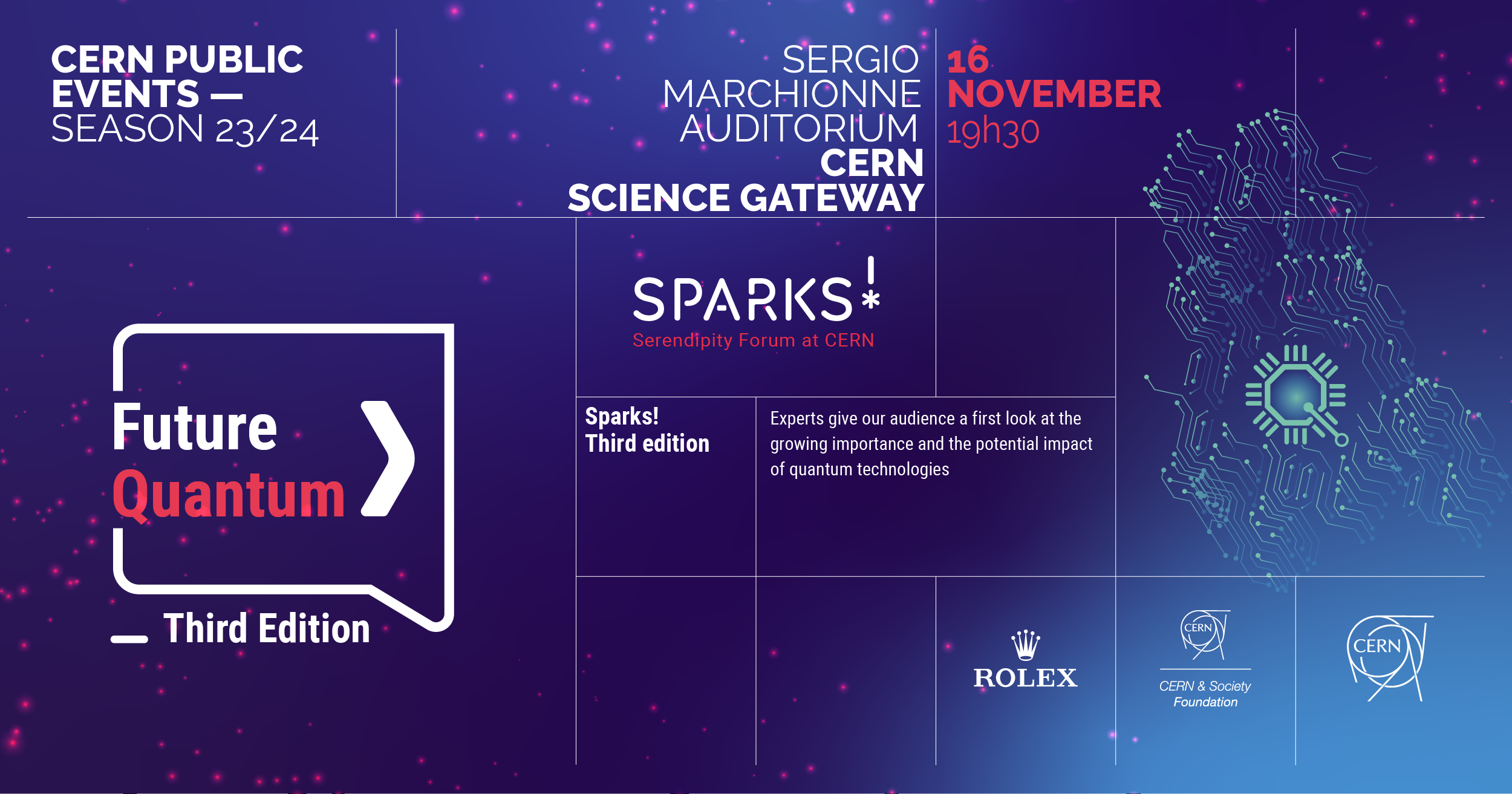 Sparks! 3rd edition poster