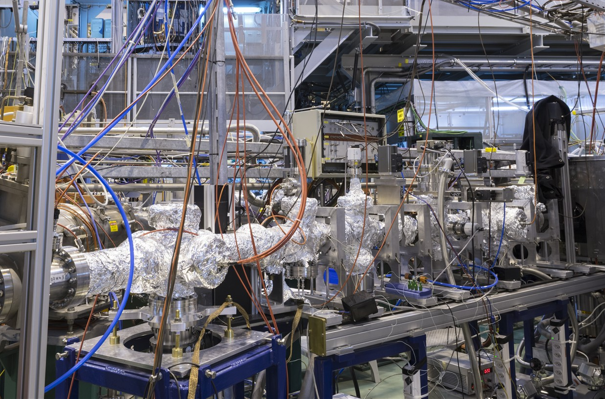 Shows the CRIS set-up at ISOLDE