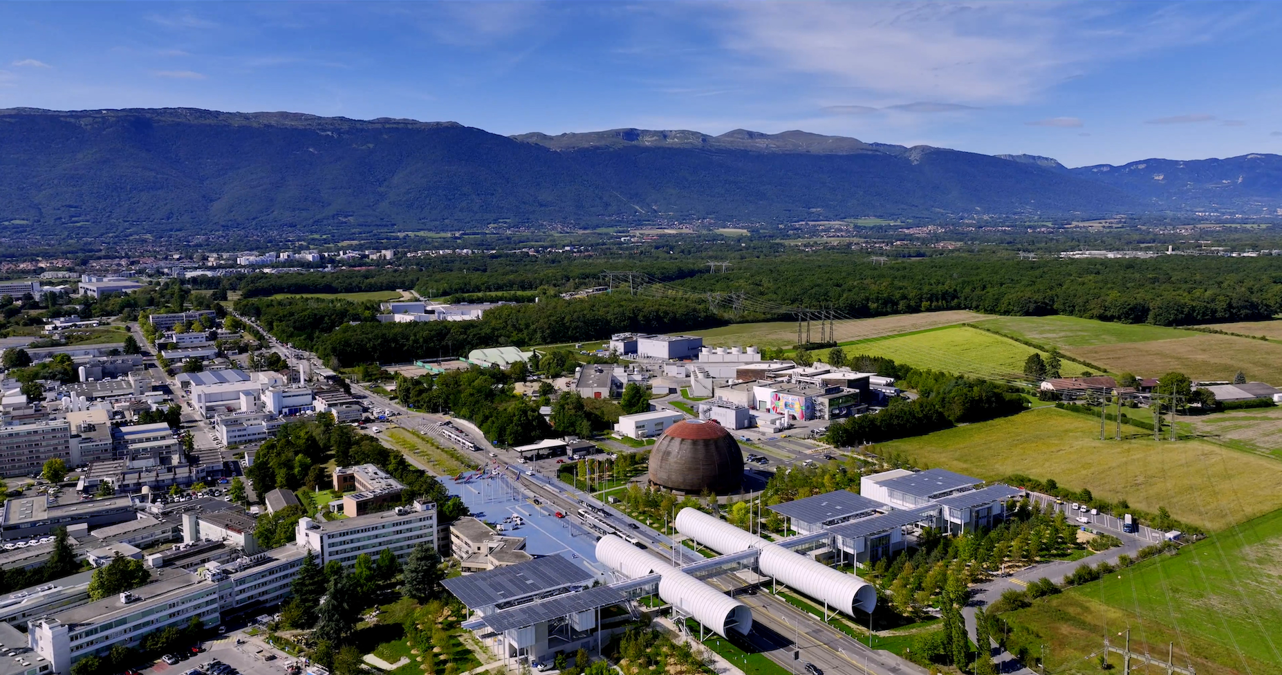 Aerial view of CERN (Image: CERN)