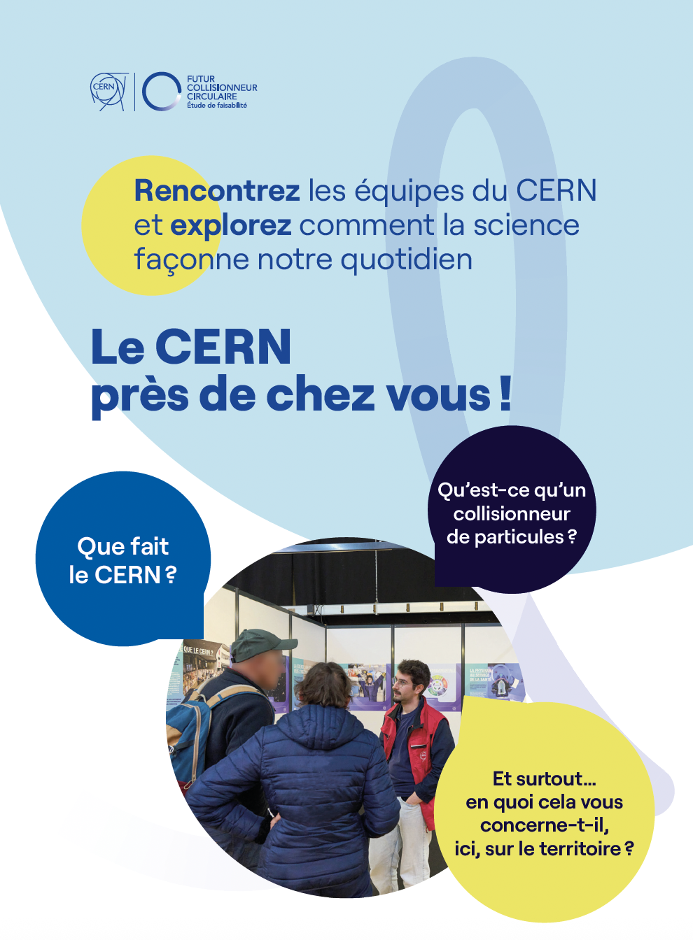 Poster to advertise FCC local information sessions