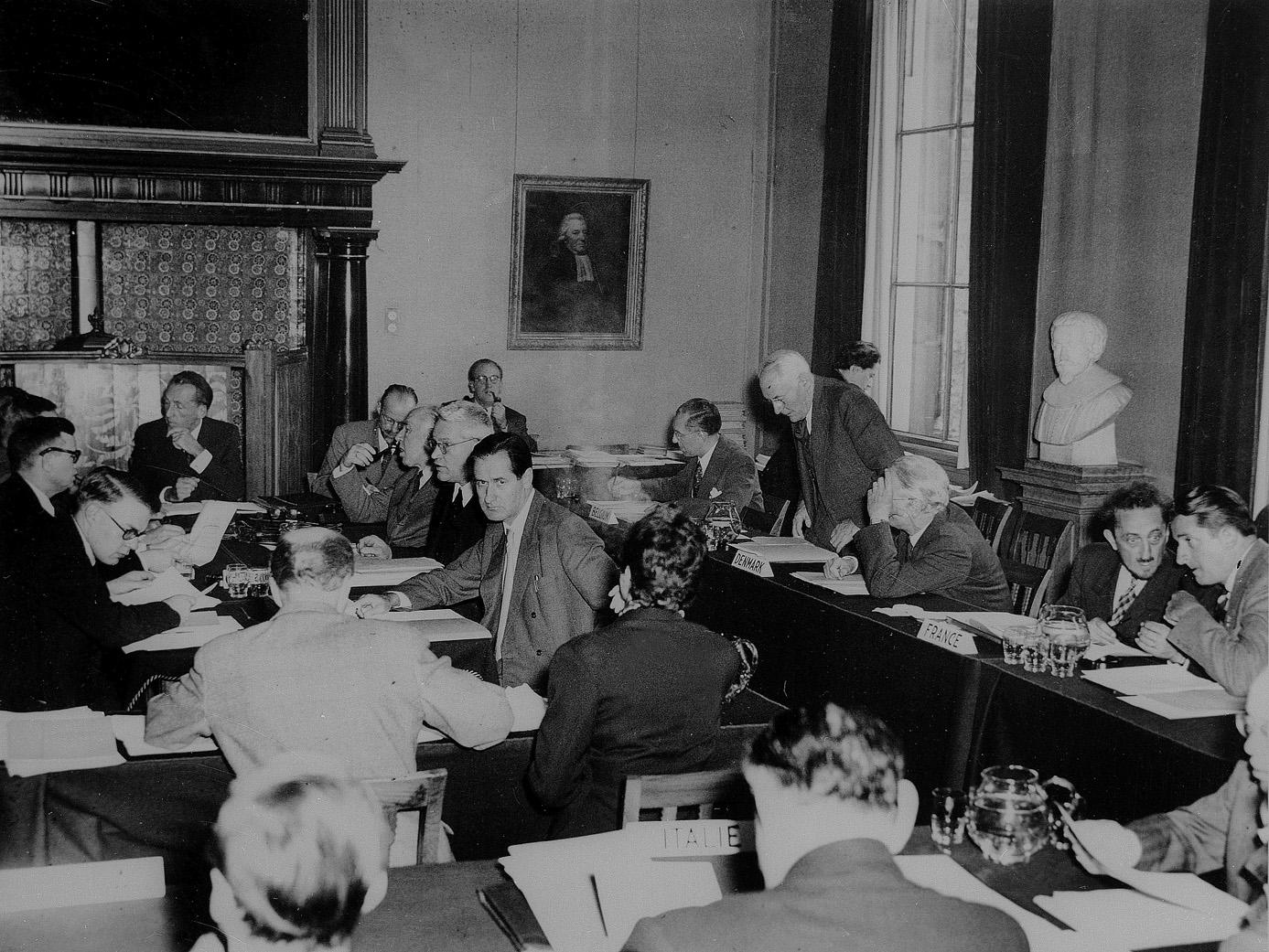 The Third Session of the provisional CERN Council in Amsterdam on 4 October 1952