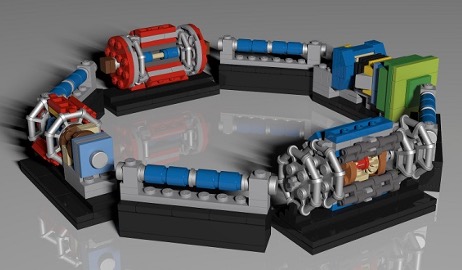 LHC lego set